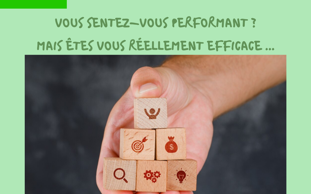 Efficacité et performance